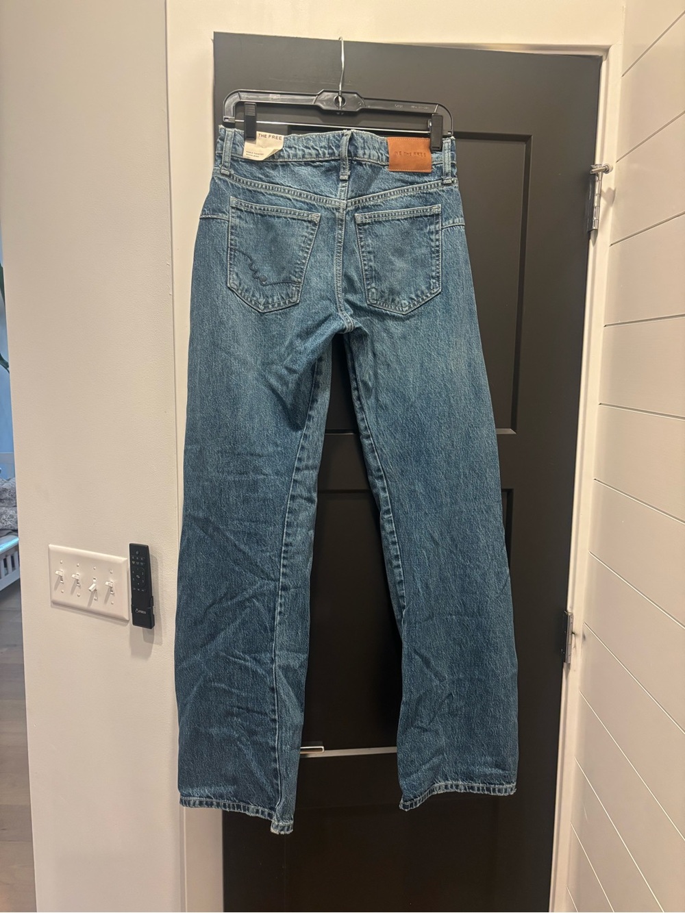 Free People We The Free Fable Low Rise Twisted Bowed Jeans 26 Heartsong NWT - Picture 10 of 16
